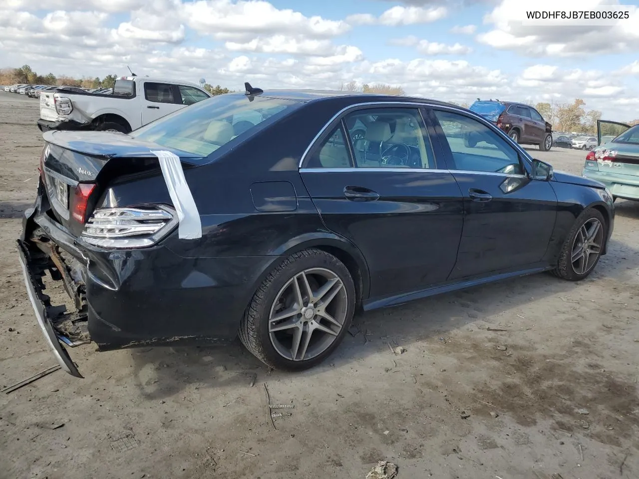 2014 Mercedes-Benz E 350 4Matic VIN: WDDHF8JB7EB003625 Lot: 79299904