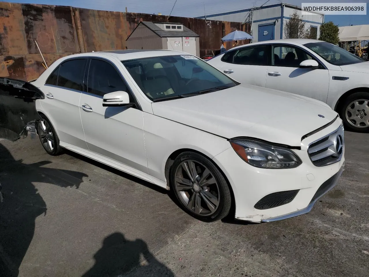 2014 Mercedes-Benz E 350 VIN: WDDHF5KB8EA906398 Lot: 80082154