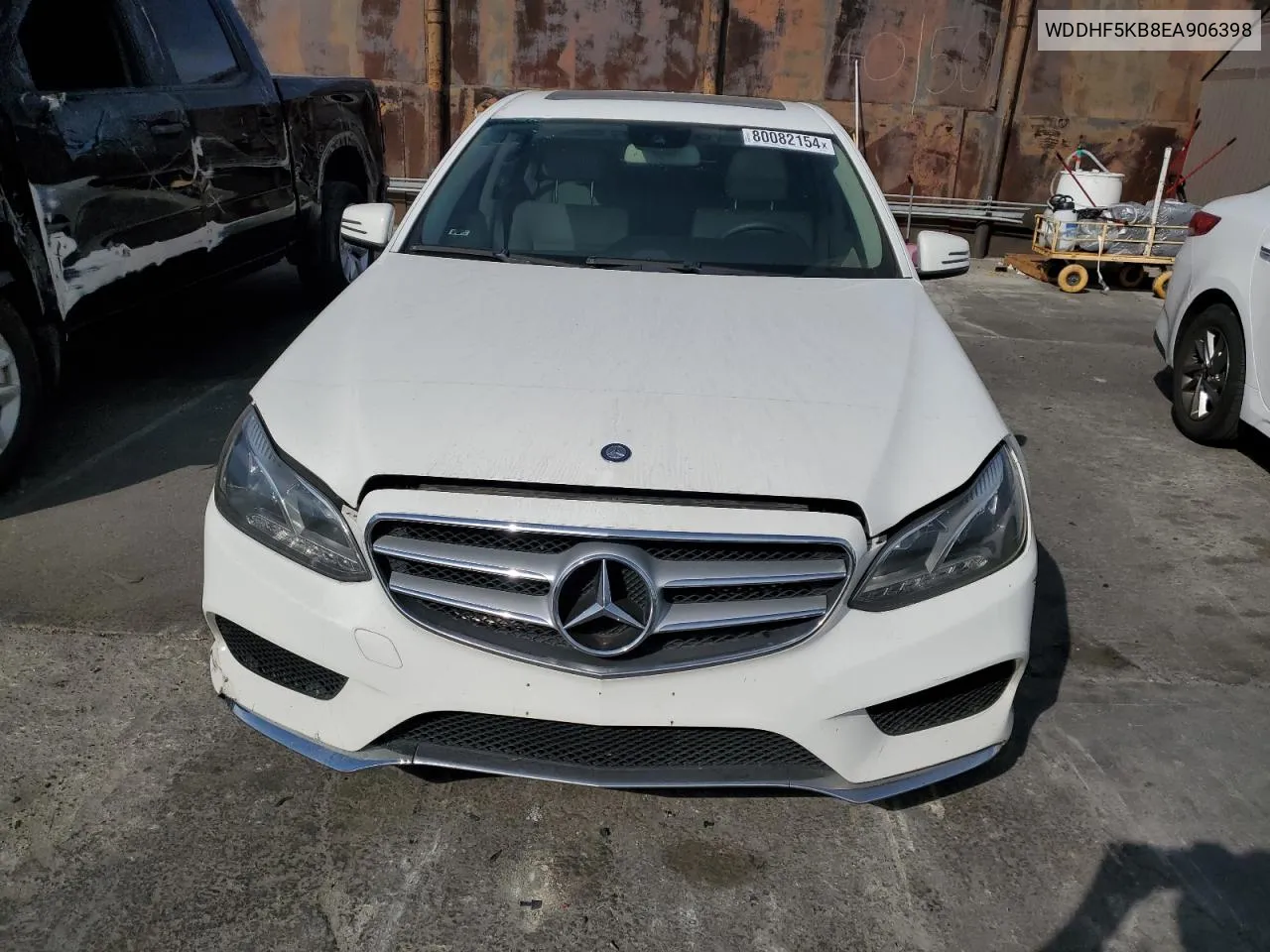 2014 Mercedes-Benz E 350 VIN: WDDHF5KB8EA906398 Lot: 80082154