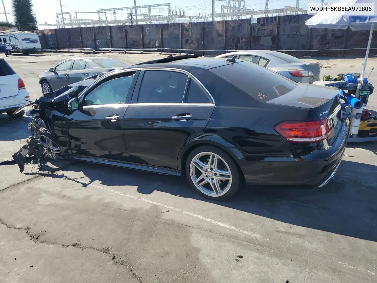 2014 Mercedes-Benz E 350 VIN: WDDHF5KB8EA972806 Lot: 80389054