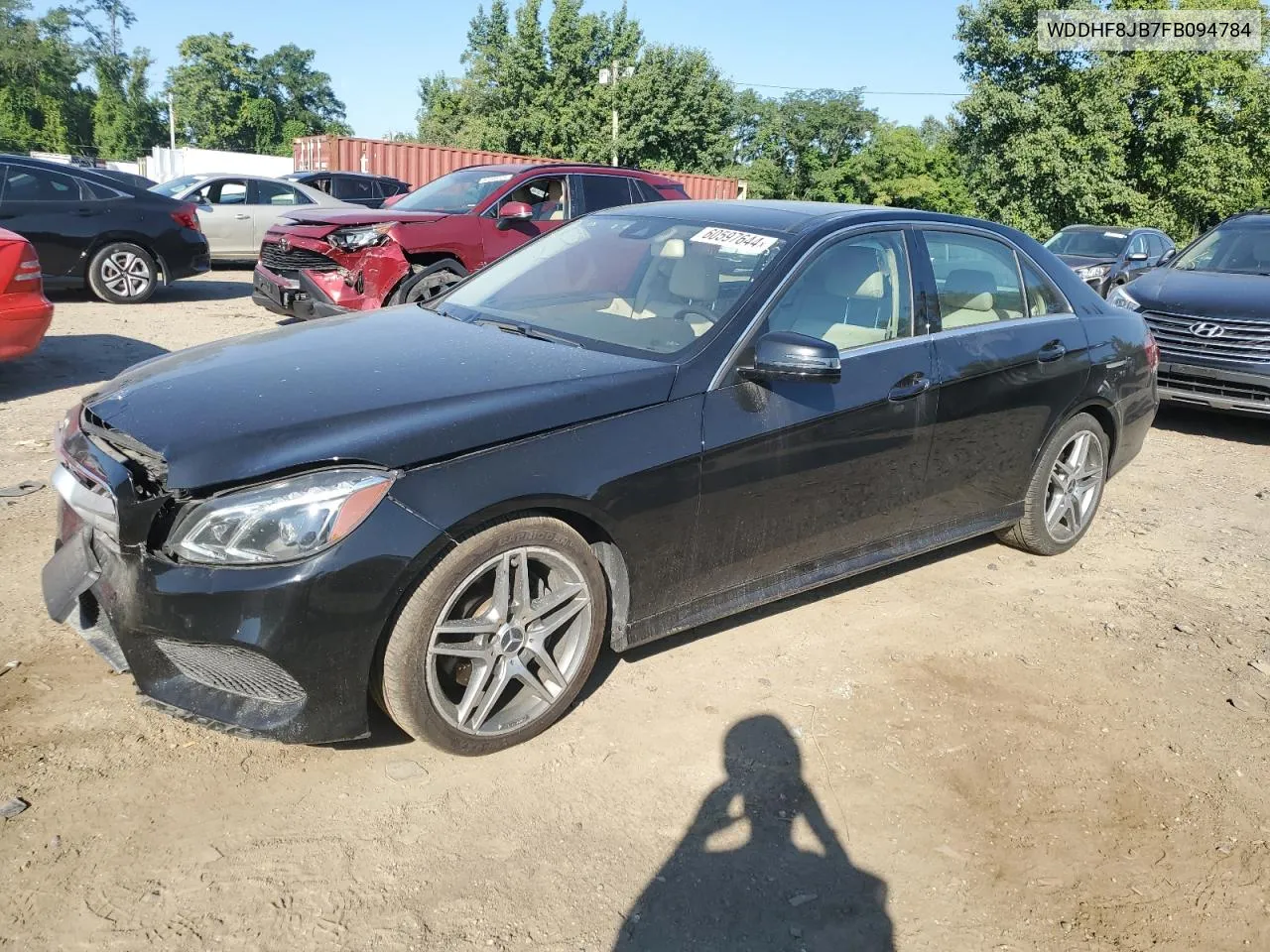 2015 Mercedes-Benz E 350 4Matic VIN: WDDHF8JB7FB094784 Lot: 60597644