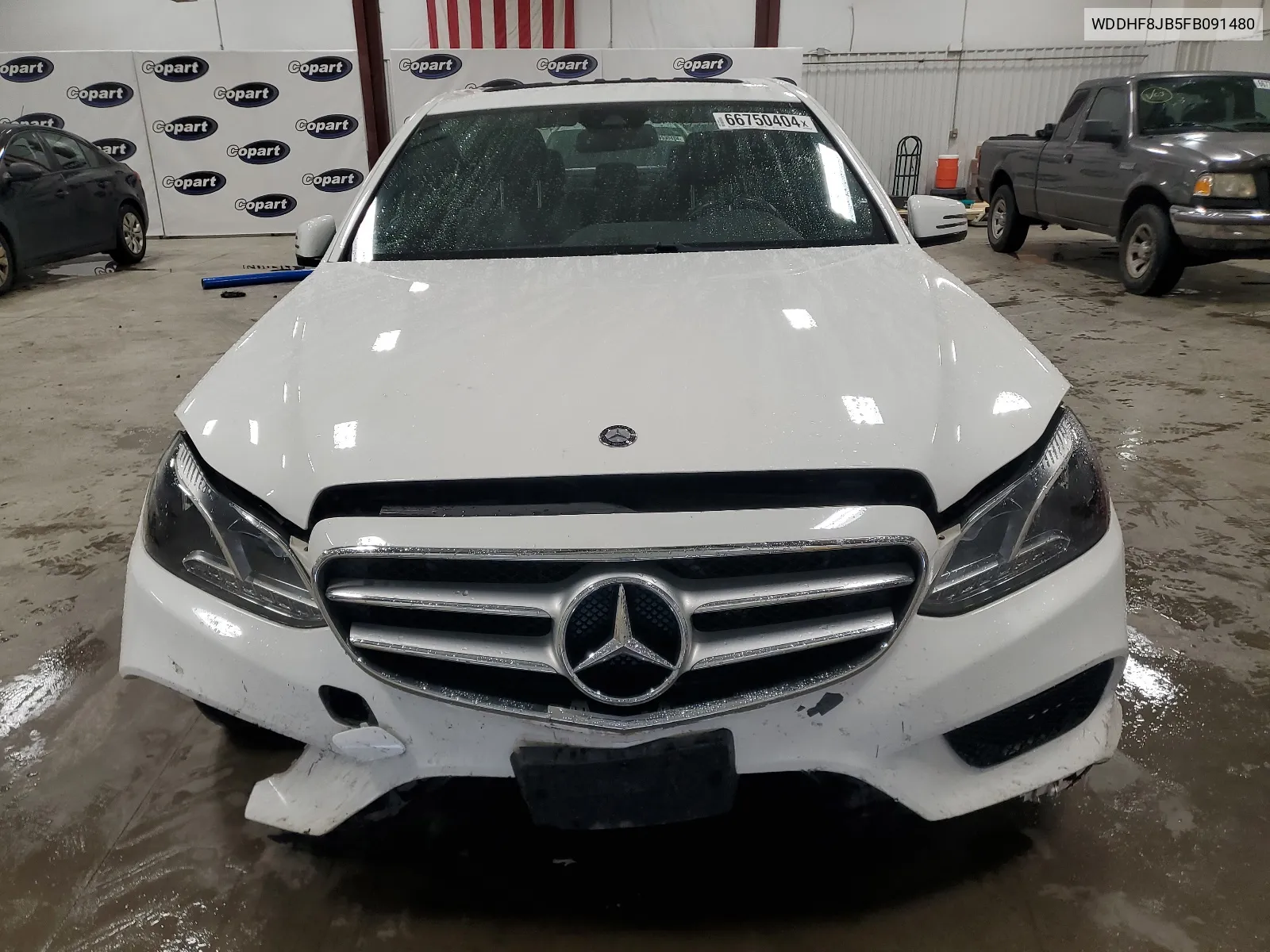 2015 Mercedes-Benz E 350 4Matic VIN: WDDHF8JB5FB091480 Lot: 66750404