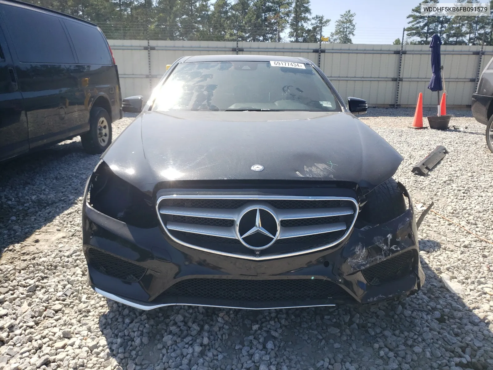 2015 Mercedes-Benz E 350 VIN: WDDHF5KB6FB091579 Lot: 69177434