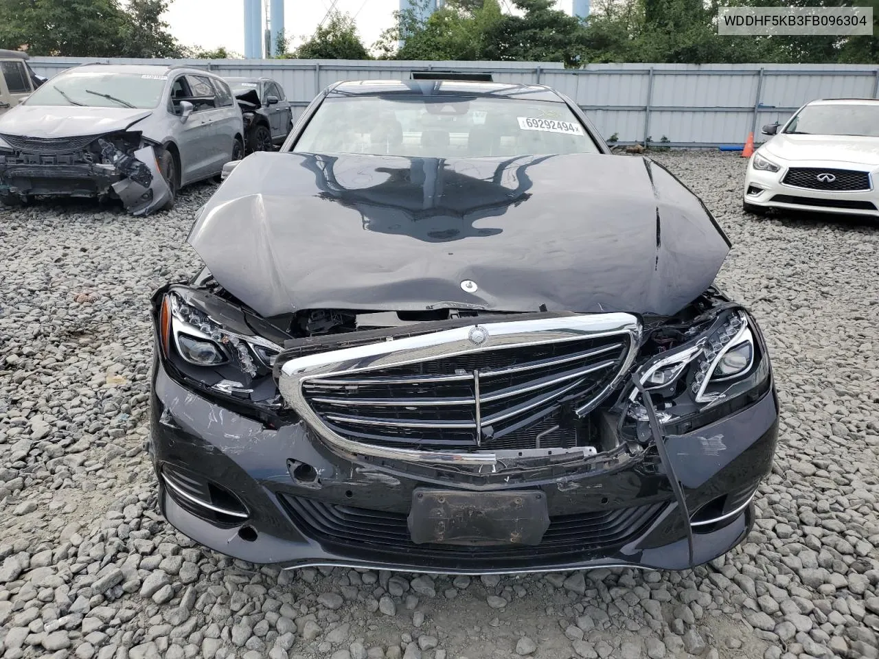 2015 Mercedes-Benz E 350 VIN: WDDHF5KB3FB096304 Lot: 69292494