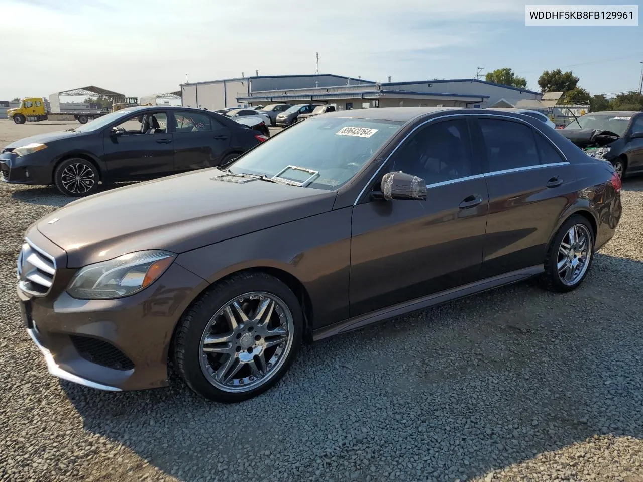 2015 Mercedes-Benz E 350 VIN: WDDHF5KB8FB129961 Lot: 69643264