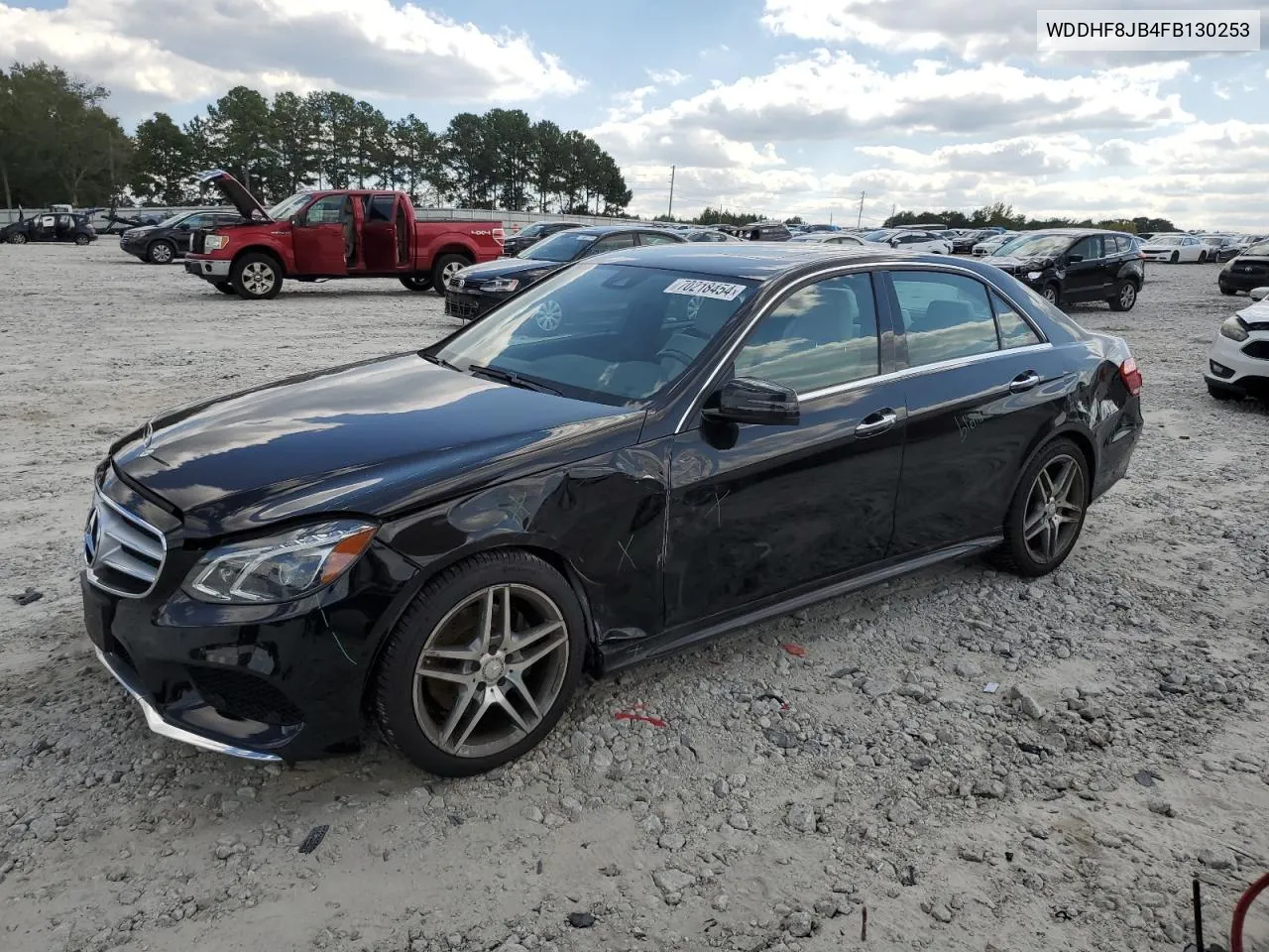 2015 Mercedes-Benz E 350 4Matic VIN: WDDHF8JB4FB130253 Lot: 70218454