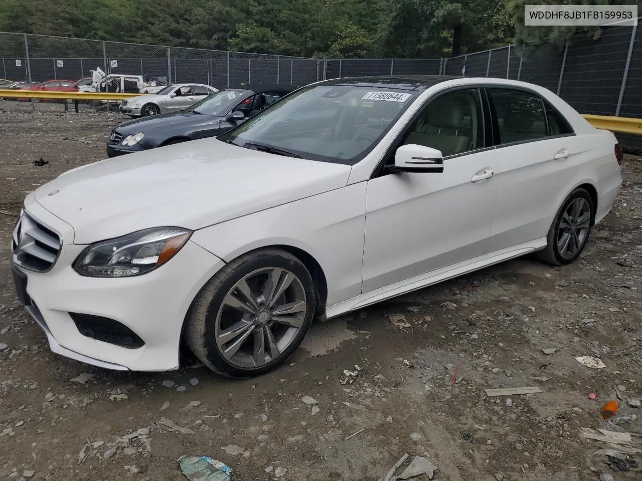 2015 Mercedes-Benz E 350 4Matic VIN: WDDHF8JB1FB159953 Lot: 71588644