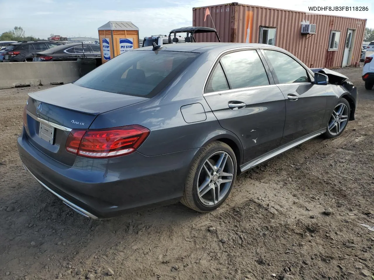 2015 Mercedes-Benz E 350 4Matic VIN: WDDHF8JB3FB118286 Lot: 71623204