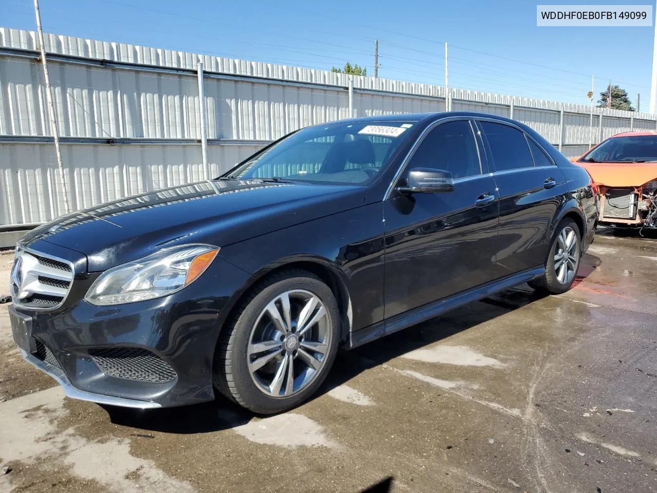 2015 Mercedes-Benz E 250 Bluetec VIN: WDDHF0EB0FB149099 Lot: 73056304