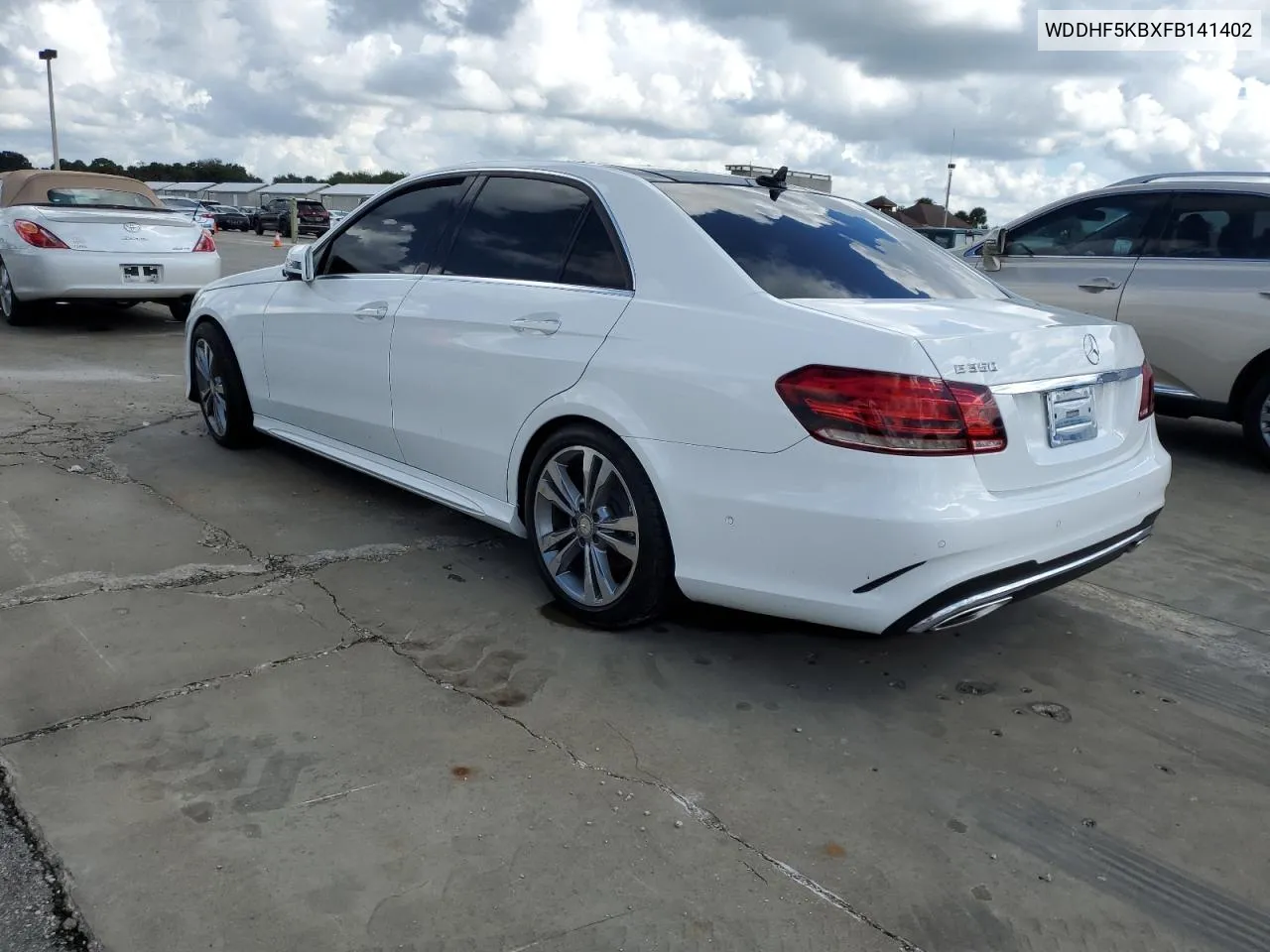 2015 Mercedes-Benz E 350 VIN: WDDHF5KBXFB141402 Lot: 74217854