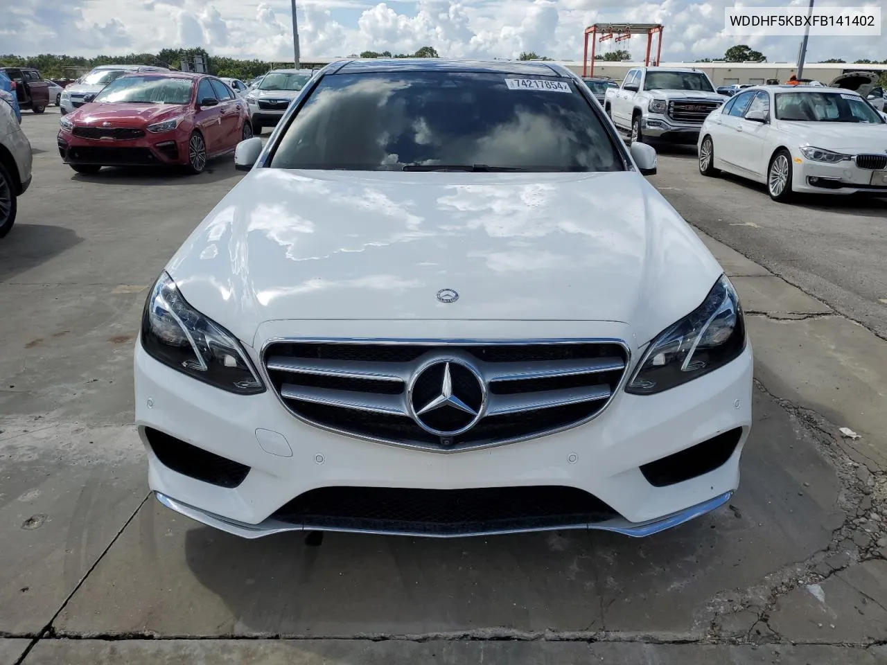 2015 Mercedes-Benz E 350 VIN: WDDHF5KBXFB141402 Lot: 74217854