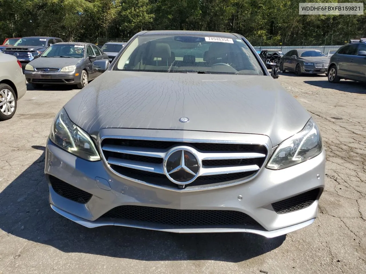 2015 Mercedes-Benz E 400 VIN: WDDHF6FBXFB159821 Lot: 74948354