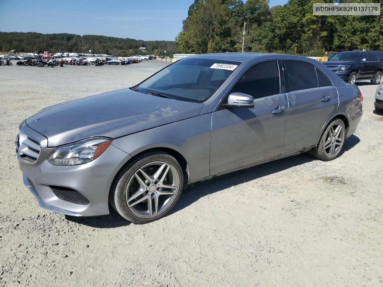 2015 Mercedes-Benz E 350 VIN: WDDHF5KB2FB137179 Lot: 75902334