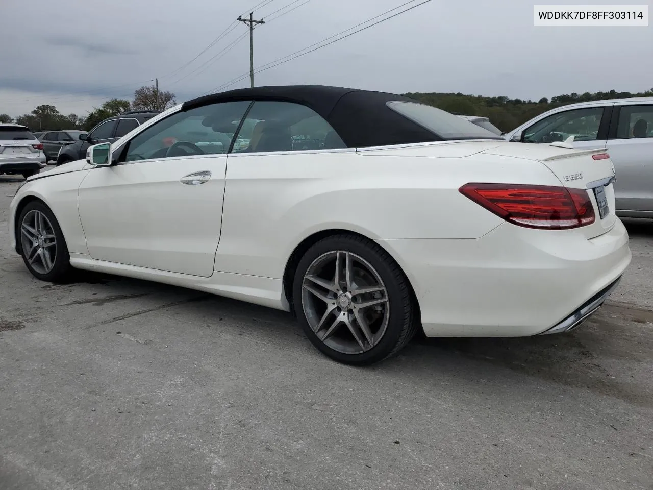 2015 Mercedes-Benz E 550 VIN: WDDKK7DF8FF303114 Lot: 75916844