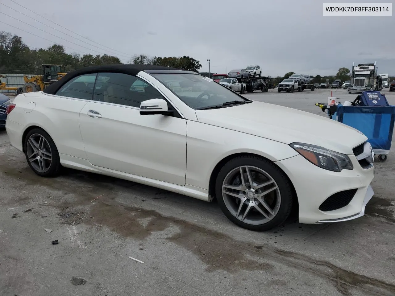 2015 Mercedes-Benz E 550 VIN: WDDKK7DF8FF303114 Lot: 75916844