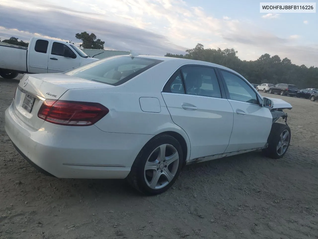 2015 Mercedes-Benz E 350 4Matic VIN: WDDHF8JB8FB116226 Lot: 76058774