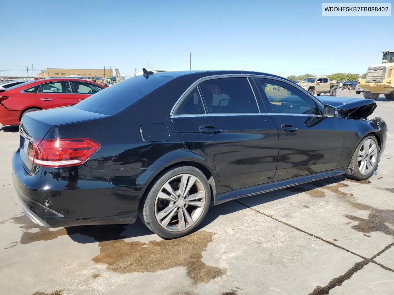 2015 Mercedes-Benz E 350 VIN: WDDHF5KB7FB088402 Lot: 76396494