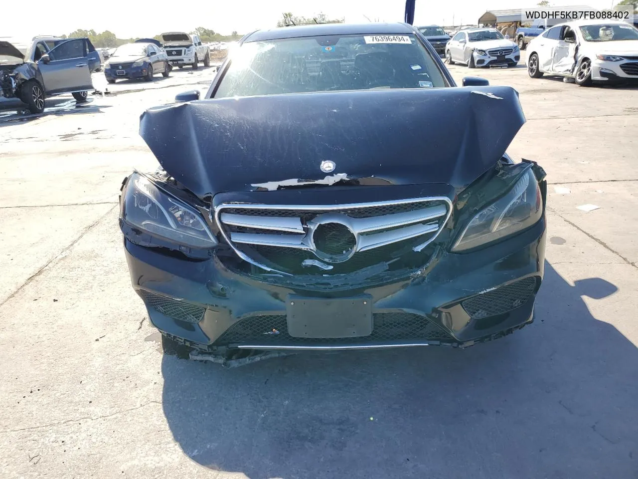 2015 Mercedes-Benz E 350 VIN: WDDHF5KB7FB088402 Lot: 76396494