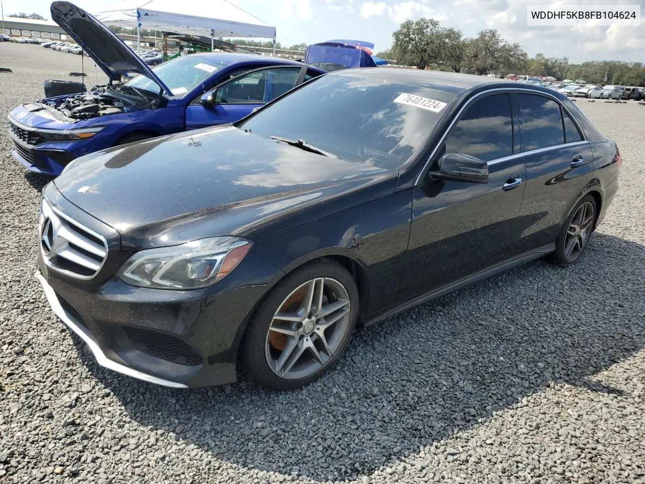 2015 Mercedes-Benz E 350 VIN: WDDHF5KB8FB104624 Lot: 76401224