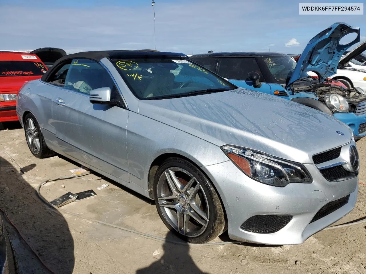 2015 Mercedes-Benz E 400 VIN: WDDKK6FF7FF294574 Lot: 76507404