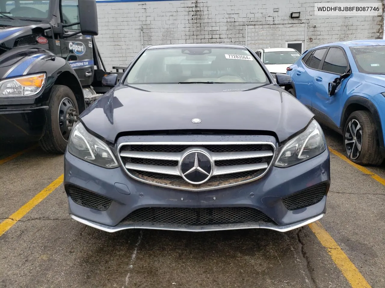 2015 Mercedes-Benz E 350 4Matic VIN: WDDHF8JB8FB087746 Lot: 77283564