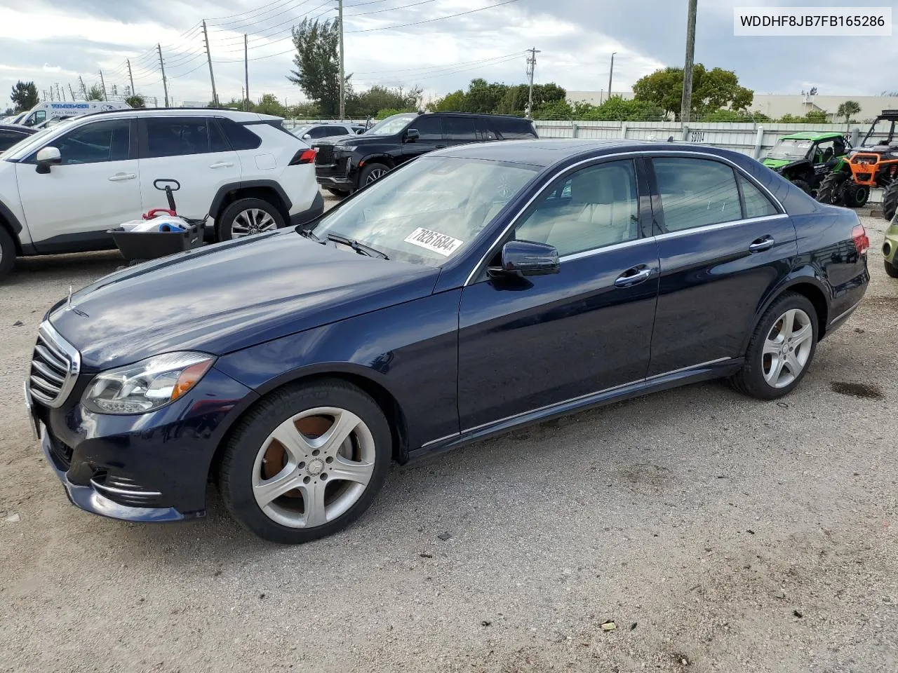 2015 Mercedes-Benz E 350 4Matic VIN: WDDHF8JB7FB165286 Lot: 78261684