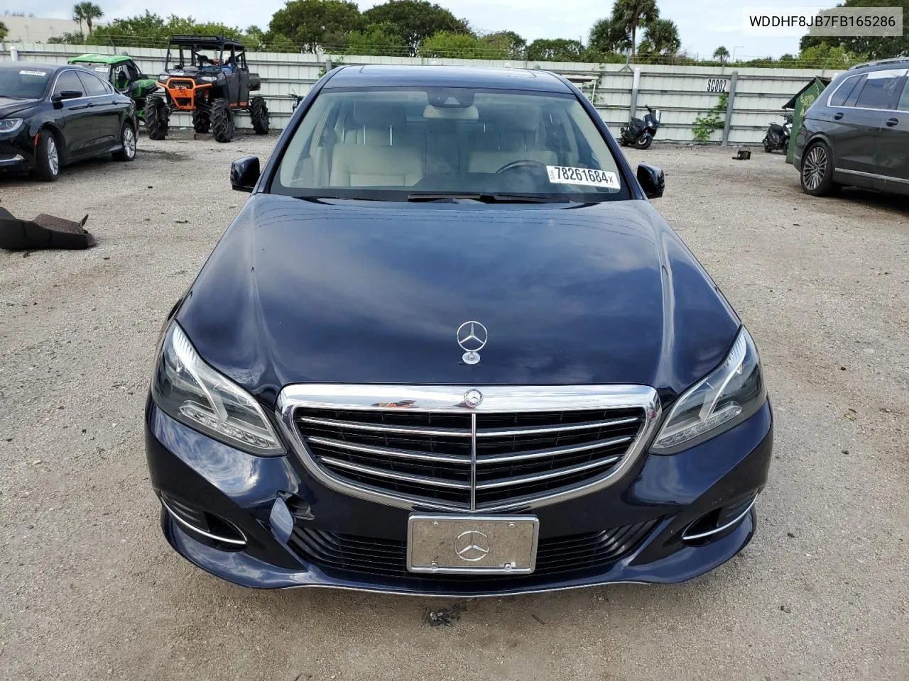 2015 Mercedes-Benz E 350 4Matic VIN: WDDHF8JB7FB165286 Lot: 78261684