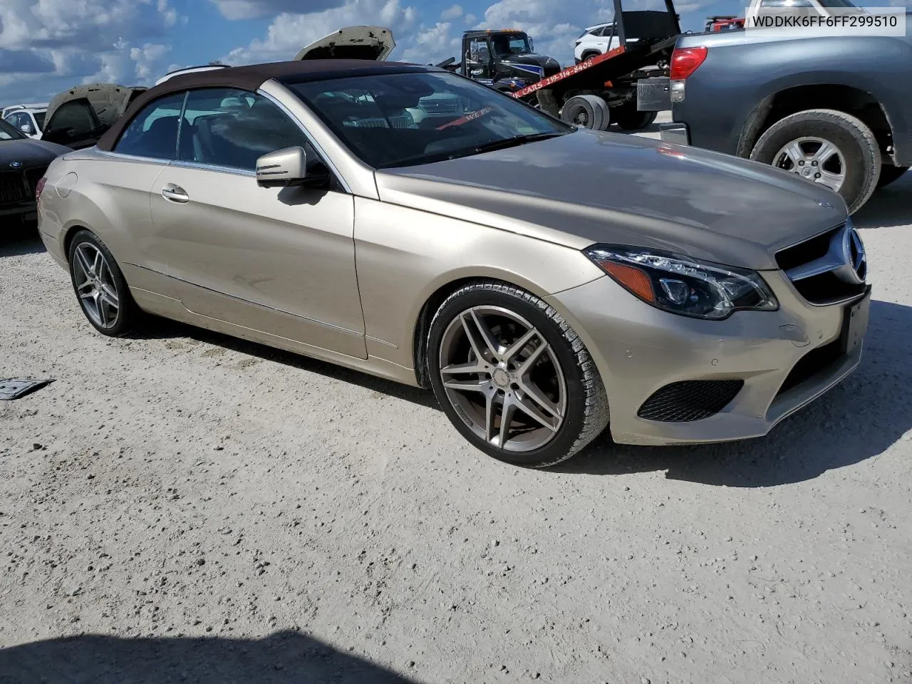 2015 Mercedes-Benz E 400 VIN: WDDKK6FF6FF299510 Lot: 78669454