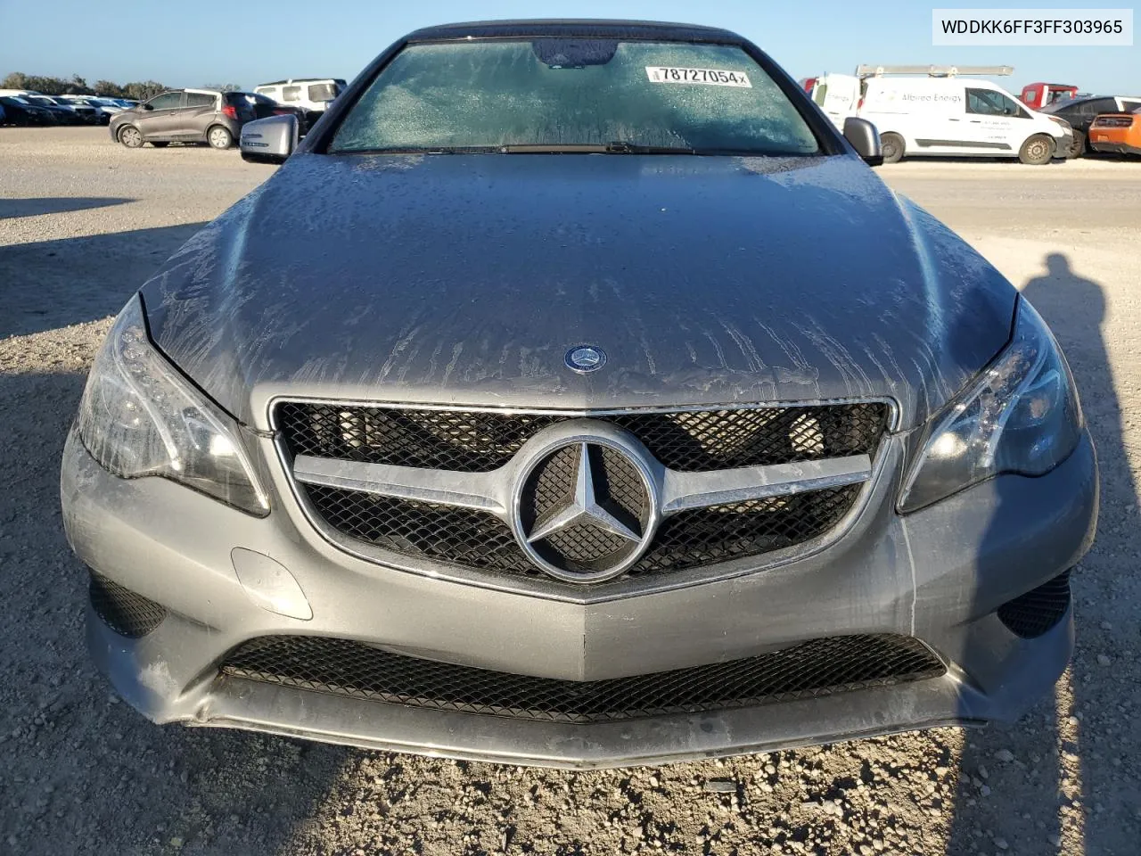 2015 Mercedes-Benz E 400 VIN: WDDKK6FF3FF303965 Lot: 78727054