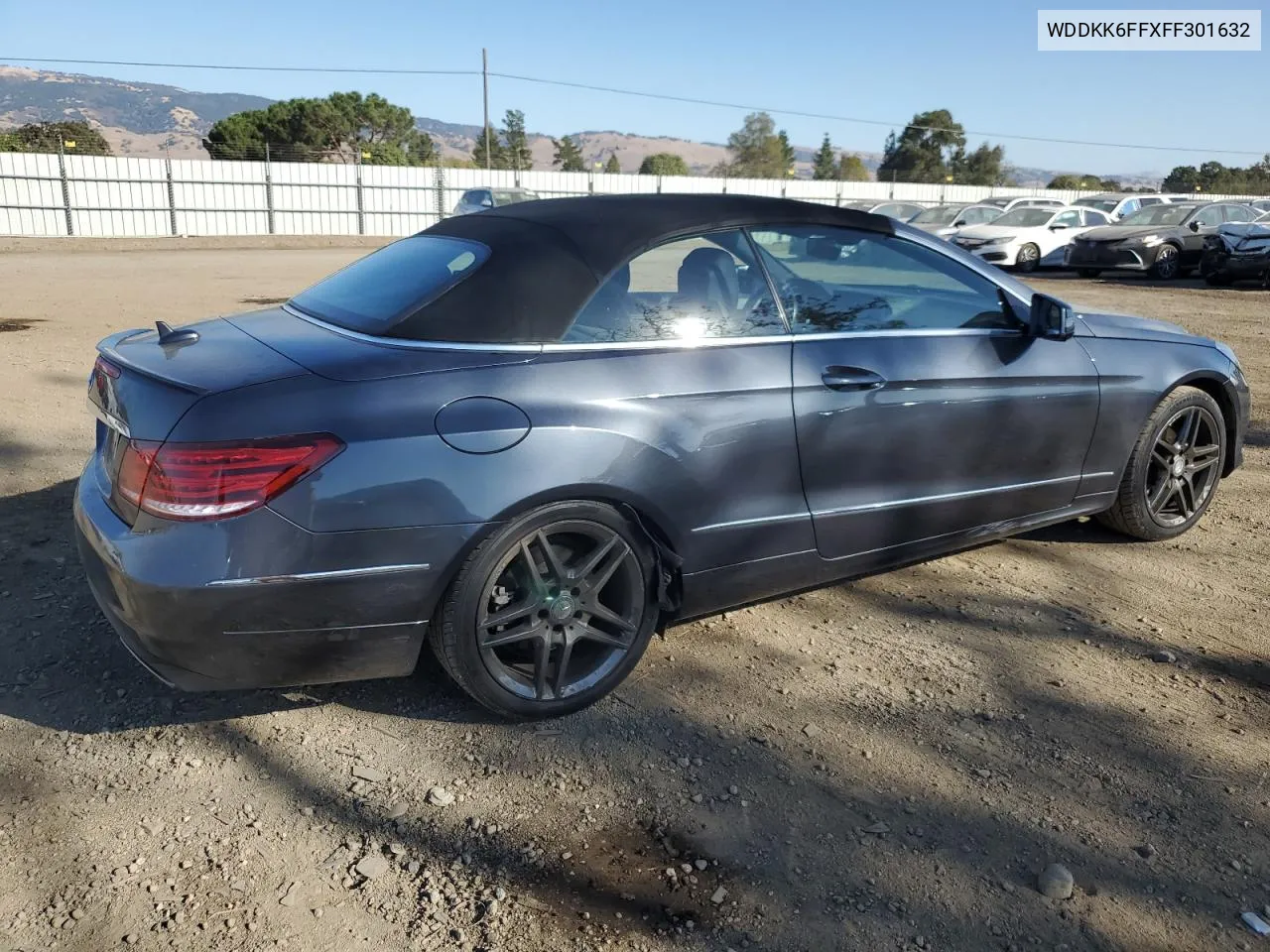 2015 Mercedes-Benz E 400 VIN: WDDKK6FFXFF301632 Lot: 79773644