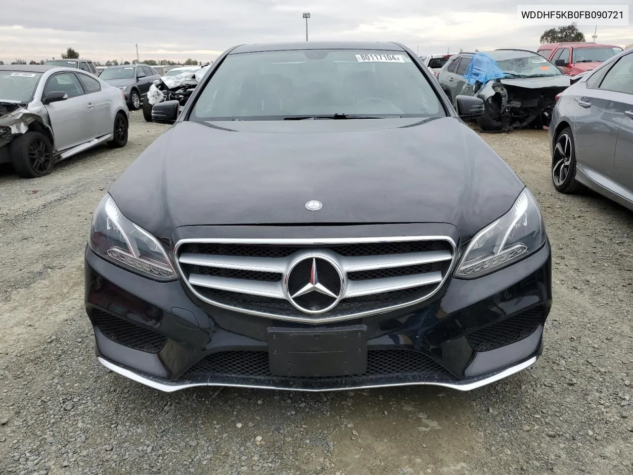 2015 Mercedes-Benz E 350 VIN: WDDHF5KB0FB090721 Lot: 80117104