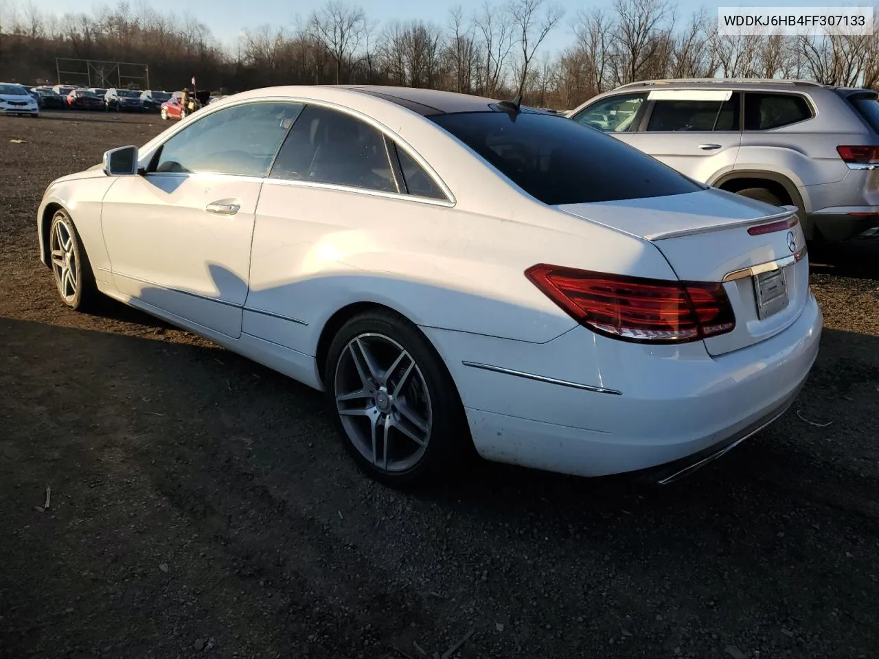 2015 Mercedes-Benz E 400 4Matic VIN: WDDKJ6HB4FF307133 Lot: 80944894