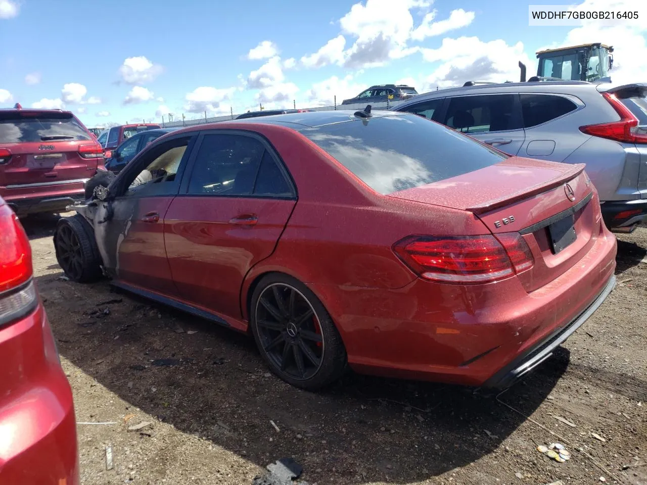 2016 Mercedes-Benz E 63 Amg-S VIN: WDDHF7GB0GB216405 Lot: 49683714