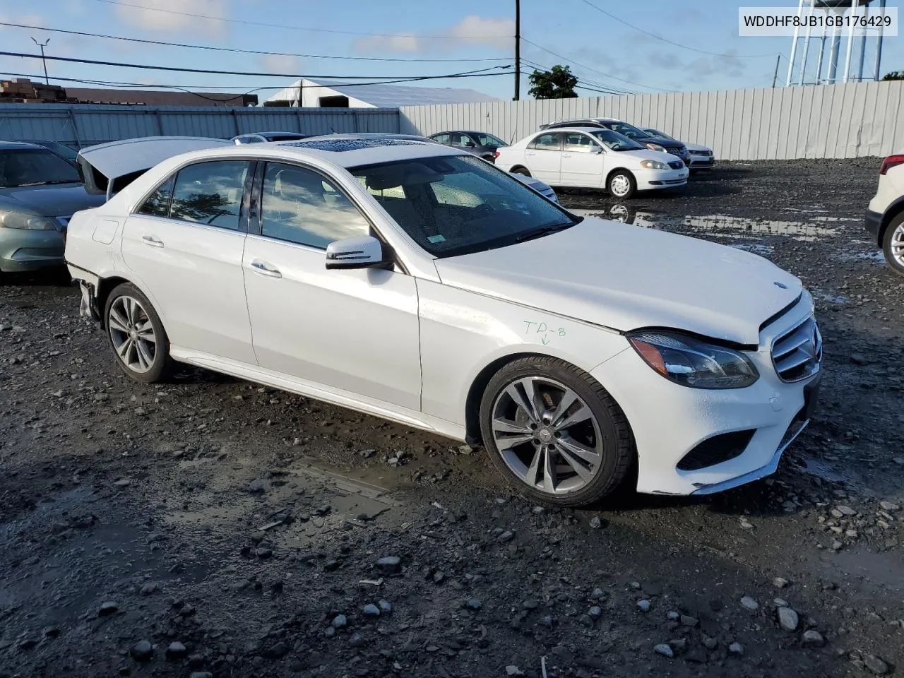 2016 Mercedes-Benz E 350 4Matic VIN: WDDHF8JB1GB176429 Lot: 56678184