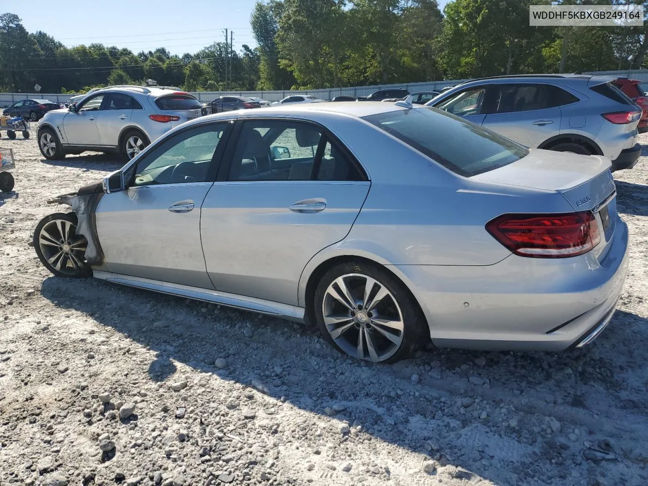 2016 Mercedes-Benz E 350 VIN: WDDHF5KBXGB249164 Lot: 56910184