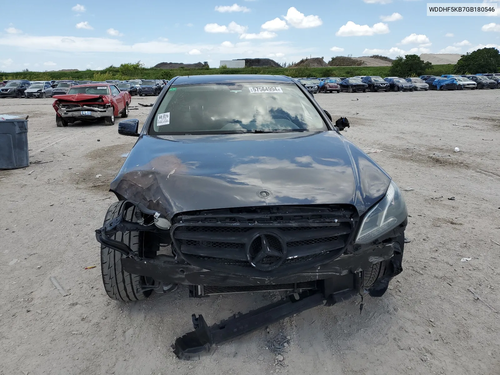 2016 Mercedes-Benz E 350 VIN: WDDHF5KB7GB180546 Lot: 57564994