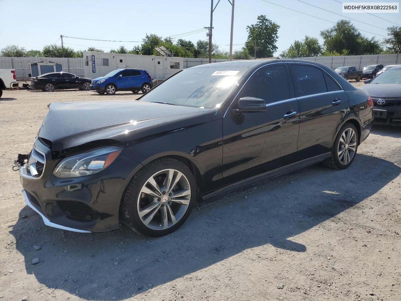 2016 Mercedes-Benz E 350 VIN: WDDHF5KBXGB222563 Lot: 65410974