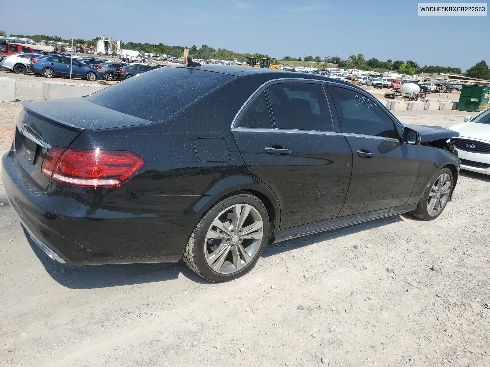 2016 Mercedes-Benz E 350 VIN: WDDHF5KBXGB222563 Lot: 65410974