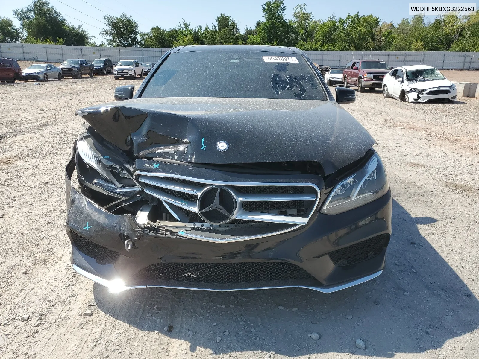 2016 Mercedes-Benz E 350 VIN: WDDHF5KBXGB222563 Lot: 65410974