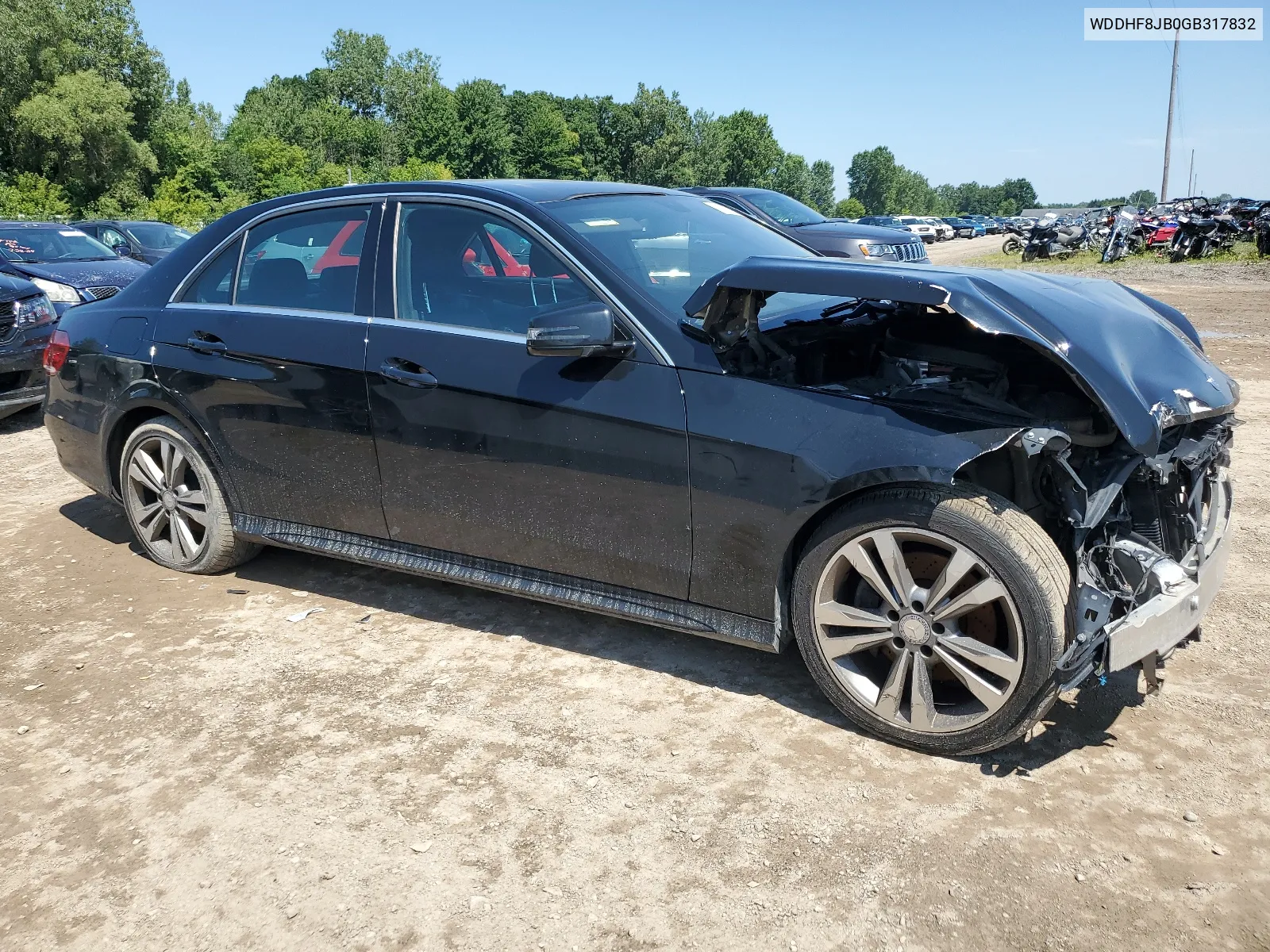 2016 Mercedes-Benz E 350 4Matic VIN: WDDHF8JB0GB317832 Lot: 65956694