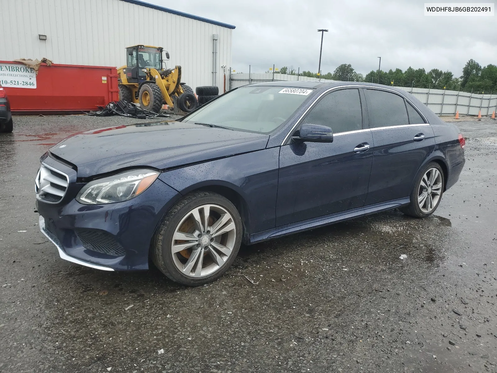 2016 Mercedes-Benz E 350 4Matic VIN: WDDHF8JB6GB202491 Lot: 66580704