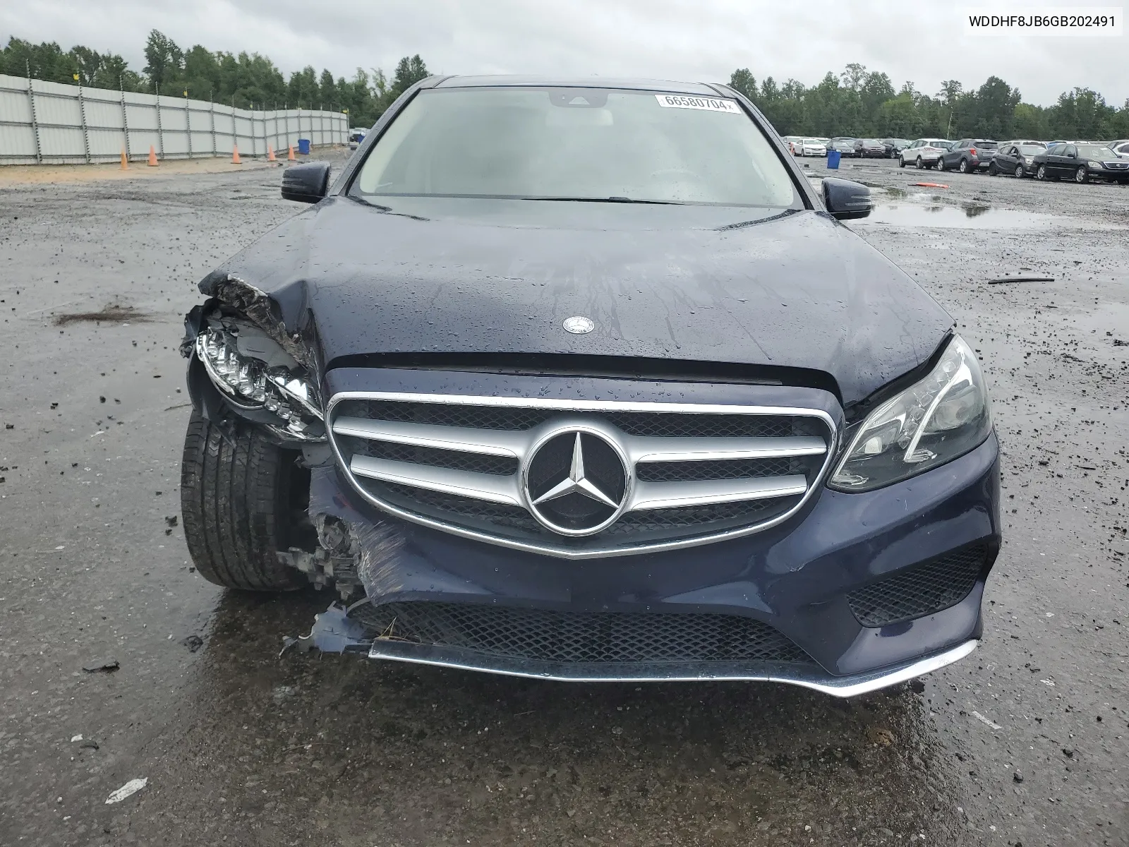 2016 Mercedes-Benz E 350 4Matic VIN: WDDHF8JB6GB202491 Lot: 66580704