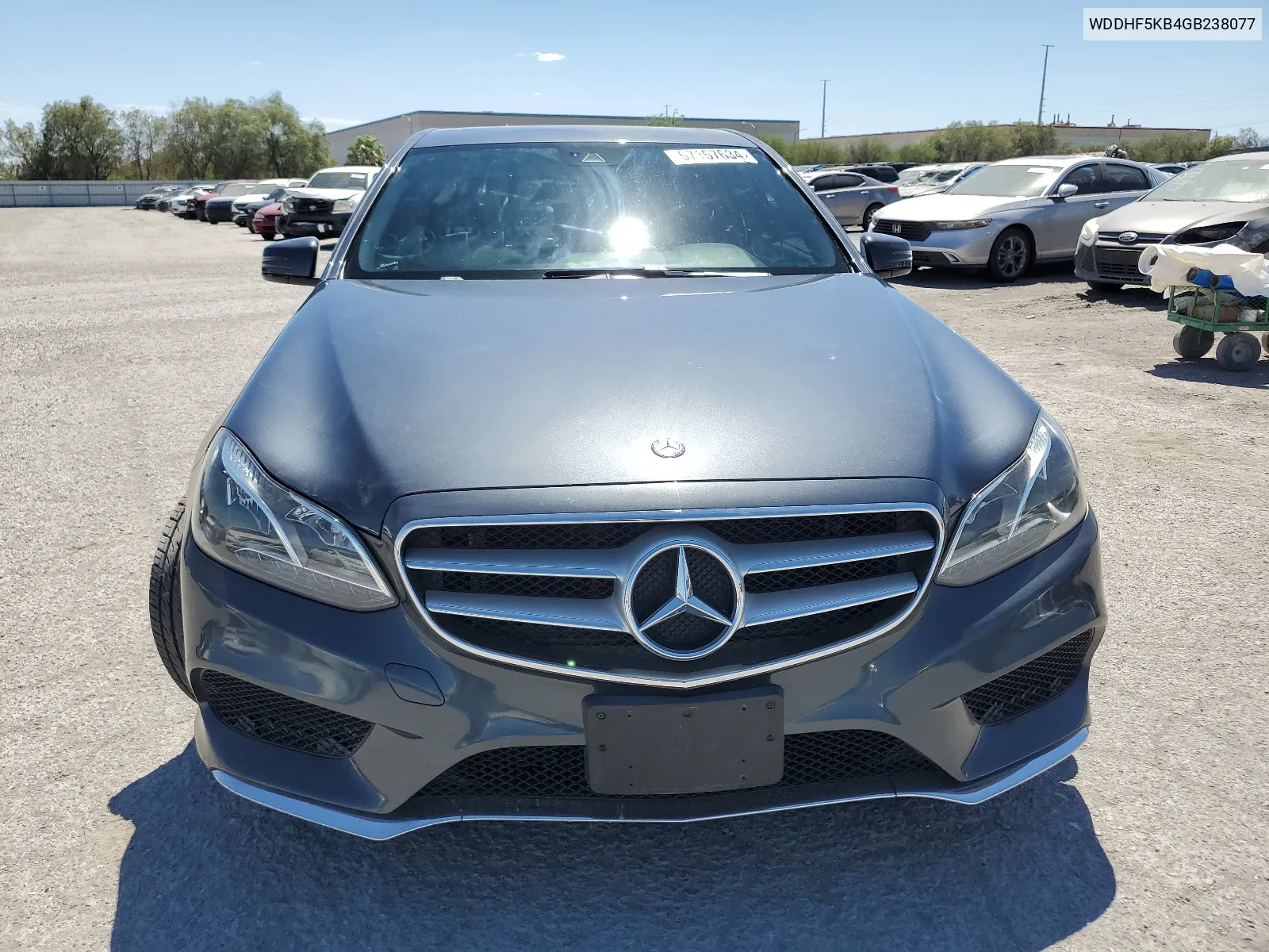 2016 Mercedes-Benz E 350 VIN: WDDHF5KB4GB238077 Lot: 67167634