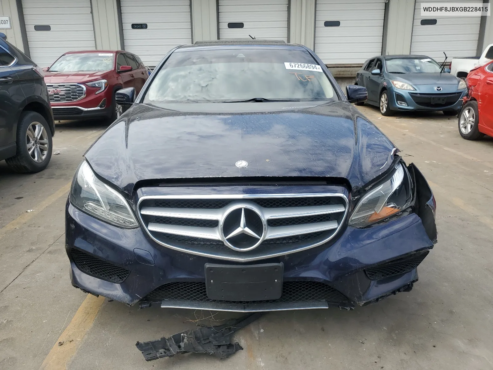 2016 Mercedes-Benz E 350 4Matic VIN: WDDHF8JBXGB228415 Lot: 67266894