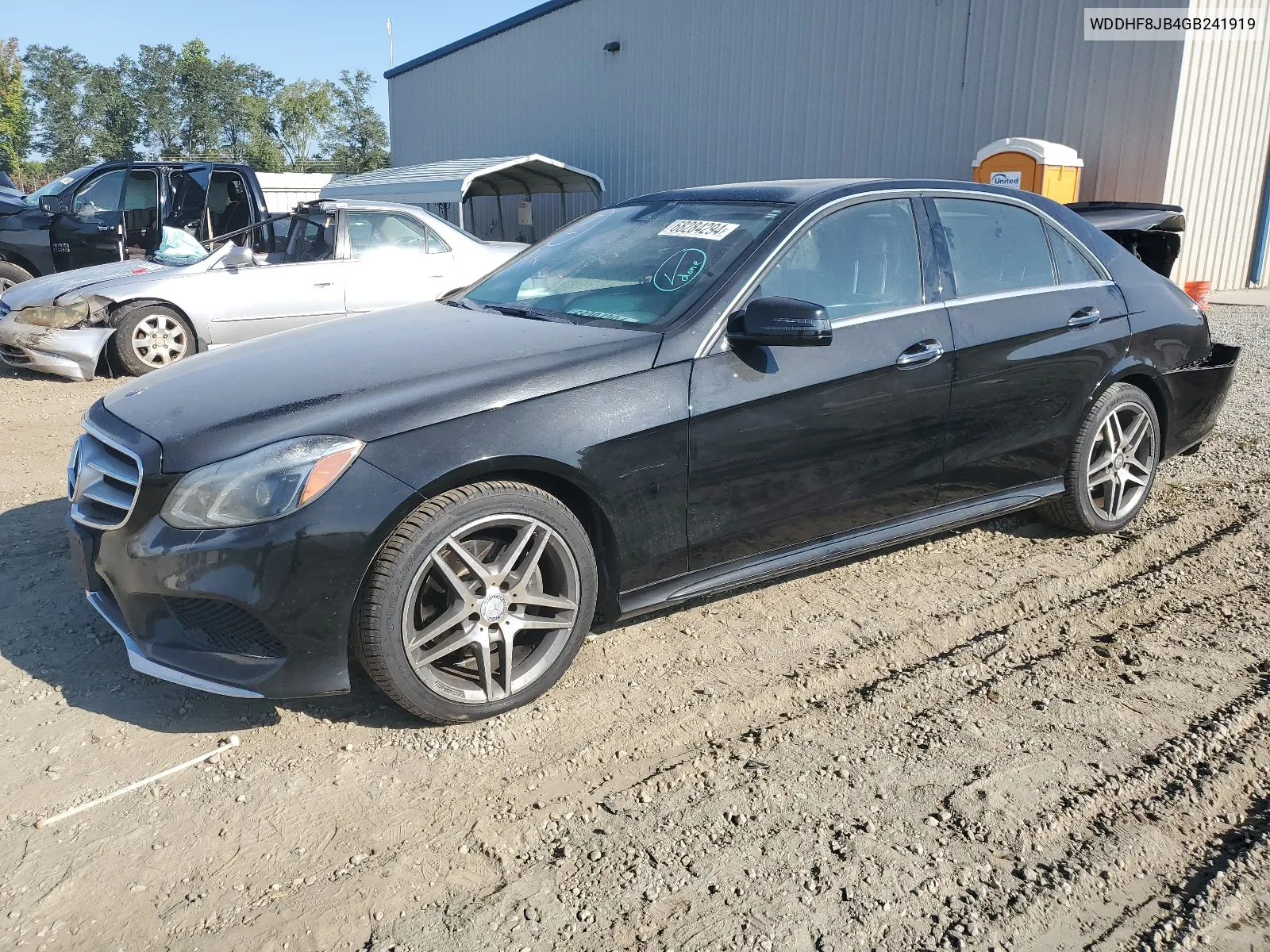 2016 Mercedes-Benz E 350 4Matic VIN: WDDHF8JB4GB241919 Lot: 68284294