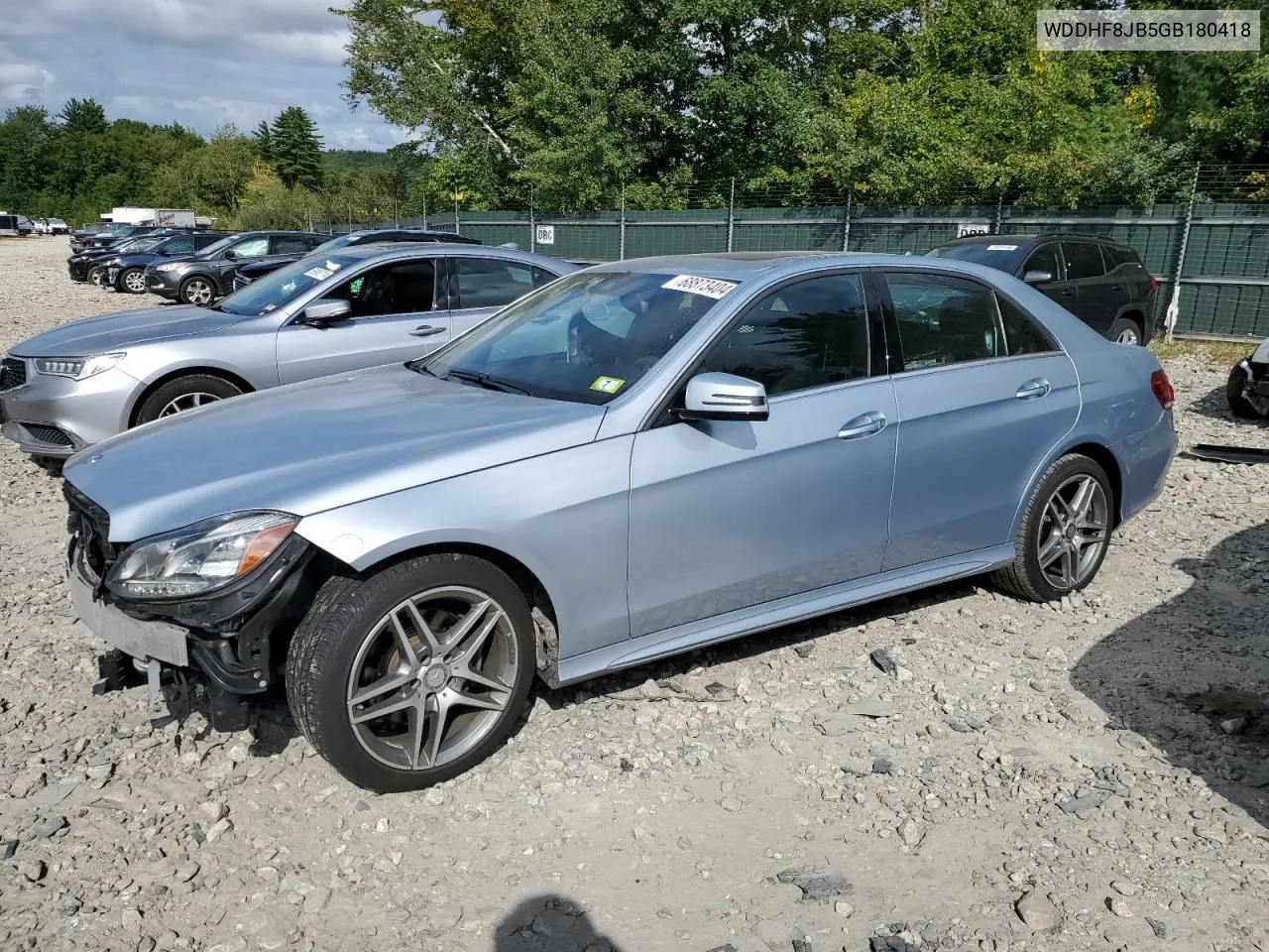 2016 Mercedes-Benz E 350 4Matic VIN: WDDHF8JB5GB180418 Lot: 68873404