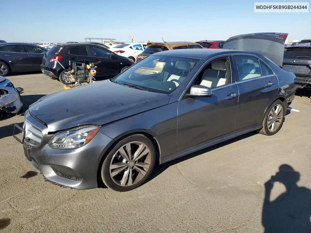 2016 Mercedes-Benz E 350 VIN: WDDHF5KB9GB244344 Lot: 72461774