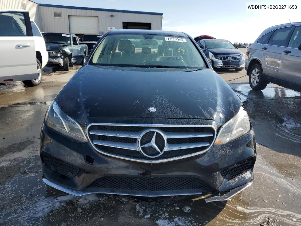 2016 Mercedes-Benz E 350 VIN: WDDHF5KB2GB271658 Lot: 72651264