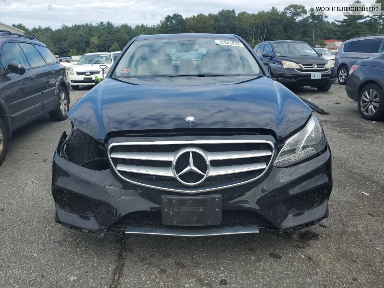 2016 Mercedes-Benz E 350 4Matic VIN: WDDHF8JB8GB305802 Lot: 72884044