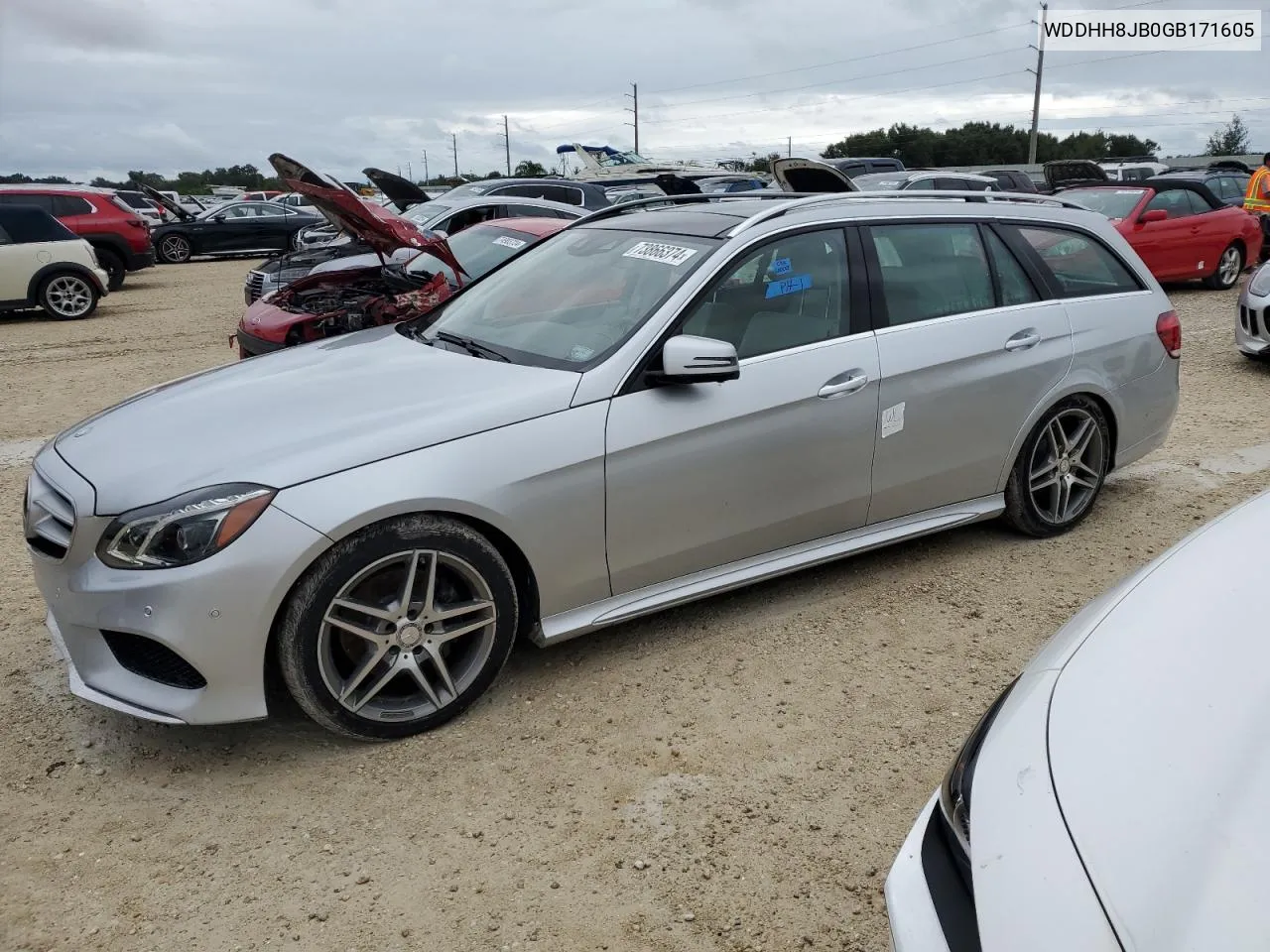 2016 Mercedes-Benz E 350 4Matic Wagon VIN: WDDHH8JB0GB171605 Lot: 73866374